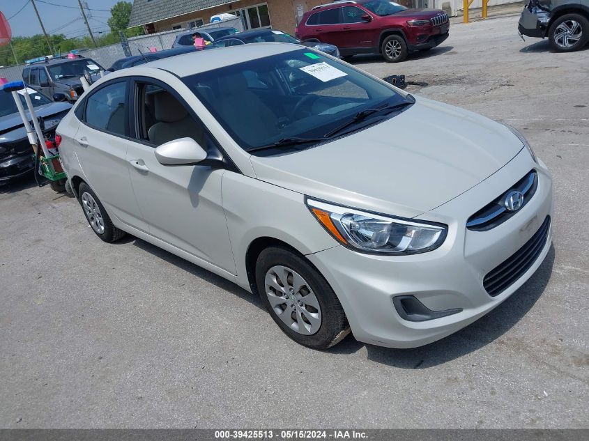 2016 Hyundai Accent Se VIN: KMHCT4AE6GU989300 Lot: 39425513