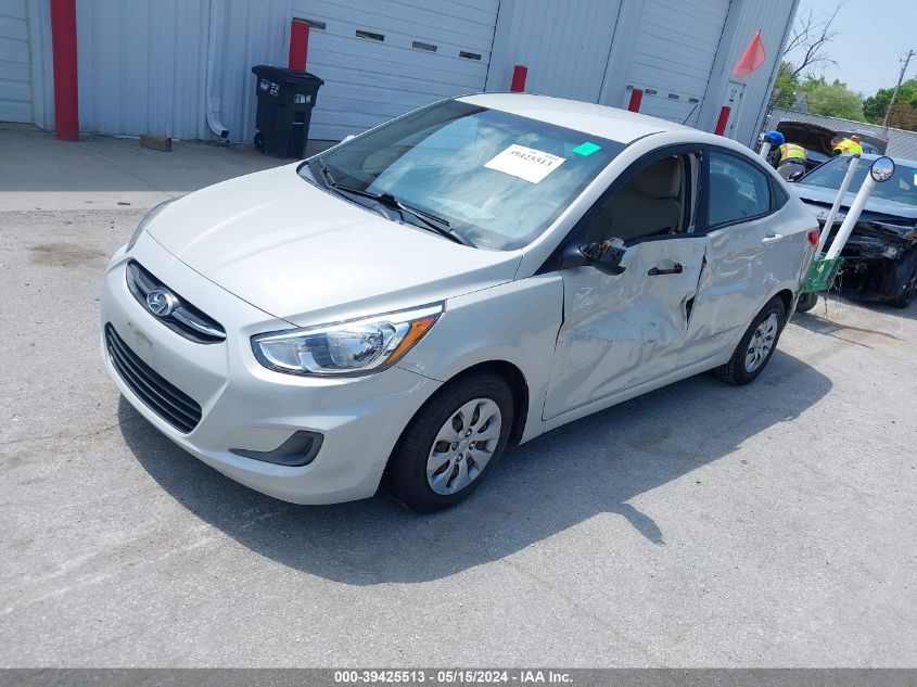 2016 Hyundai Accent Se VIN: KMHCT4AE6GU989300 Lot: 39425513