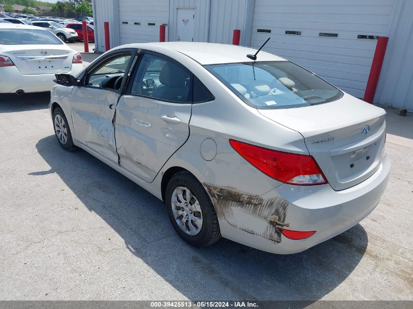 2016 Hyundai Accent Se VIN: KMHCT4AE6GU989300 Lot: 39425513