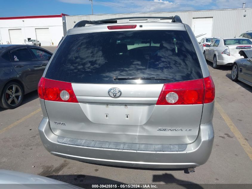 2007 Toyota Sienna Le VIN: 5TDZK23C17S060346 Lot: 39425515