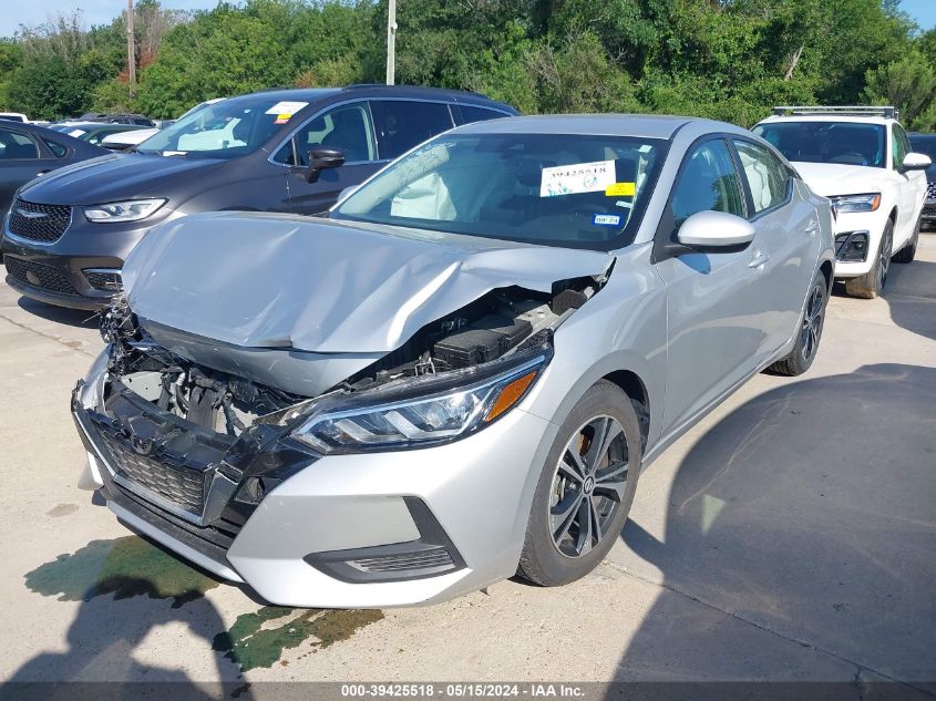 2022 Nissan Sentra Sv Xtronic Cvt VIN: 3N1AB8CV6NY290300 Lot: 39425518