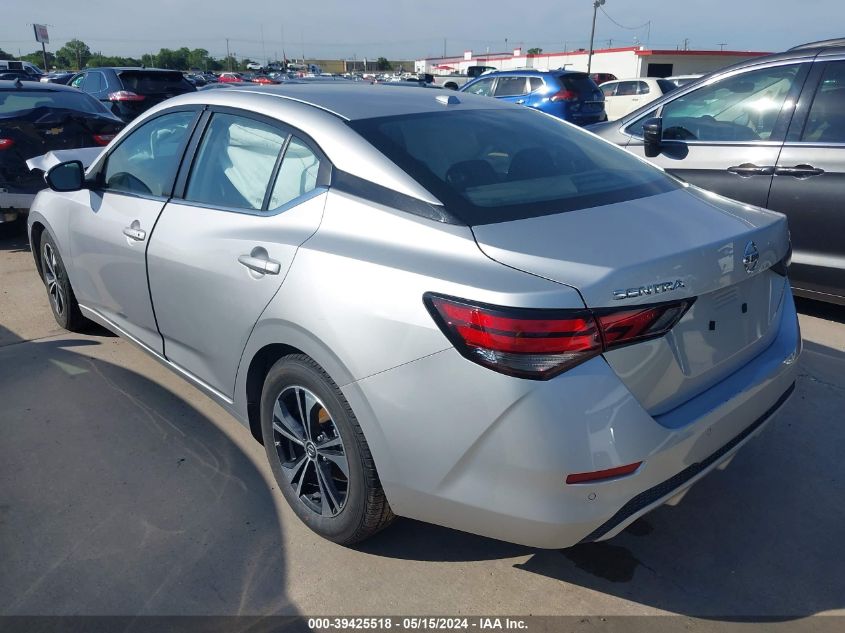 2022 Nissan Sentra Sv Xtronic Cvt VIN: 3N1AB8CV6NY290300 Lot: 39425518