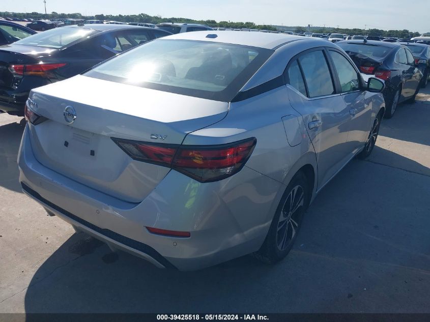 2022 Nissan Sentra Sv Xtronic Cvt VIN: 3N1AB8CV6NY290300 Lot: 39425518