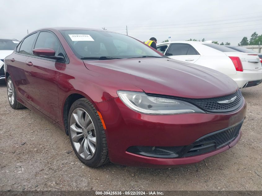 2015 Chrysler 200 S VIN: 1C3CCCBB9FN738447 Lot: 39425535