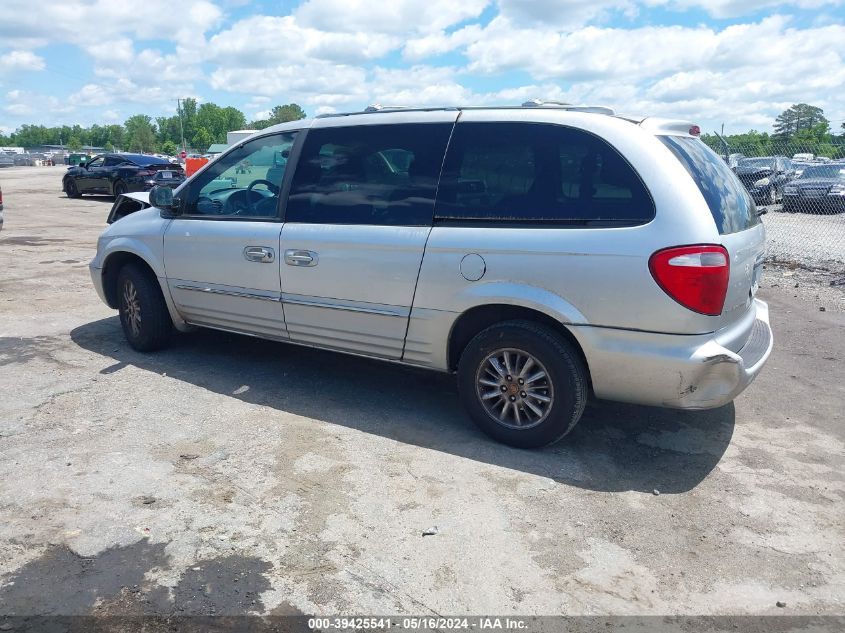 2002 Chrysler Town & Country Limited VIN: 2C8GP64L02R659530 Lot: 39425541