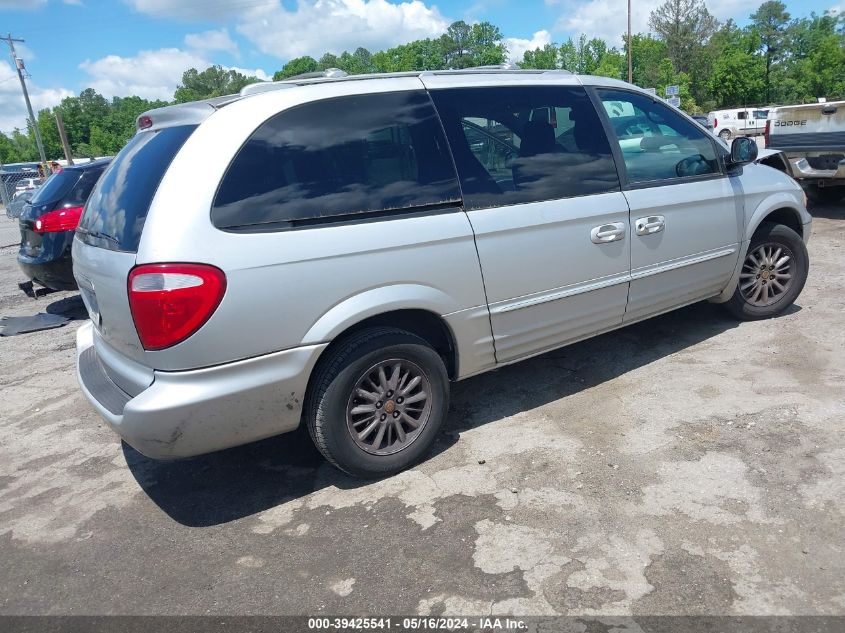 2002 Chrysler Town & Country Limited VIN: 2C8GP64L02R659530 Lot: 39425541