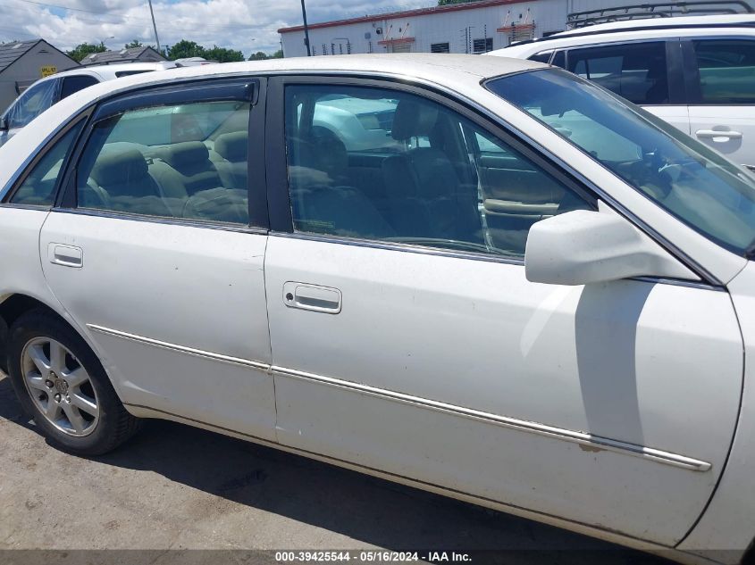 2003 Toyota Avalon Xl VIN: 4T1BF28B13U284918 Lot: 39425544