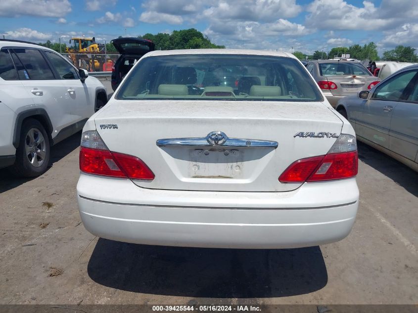 2003 Toyota Avalon Xl VIN: 4T1BF28B13U284918 Lot: 39425544