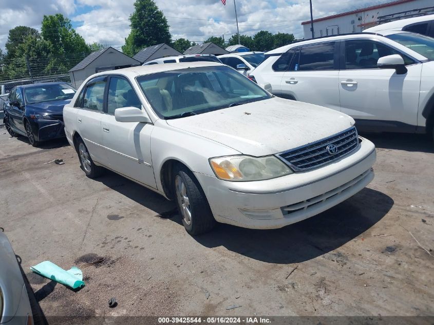 2003 Toyota Avalon Xl VIN: 4T1BF28B13U284918 Lot: 39425544