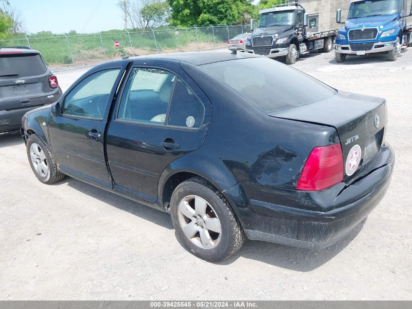 2003 Volkswagen Jetta Gls 2.0L VIN: 3VWSK69M63M079474 Lot: 39425545