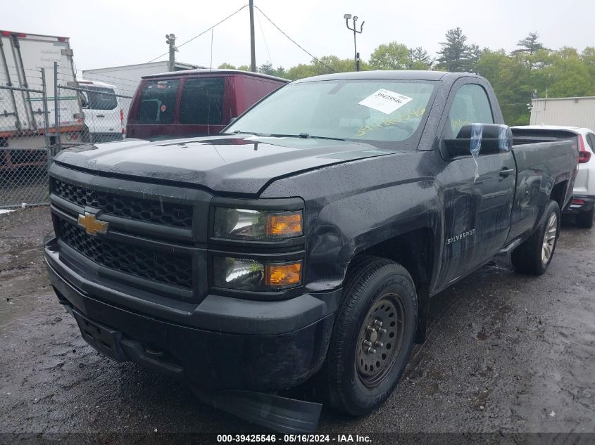 2014 Chevrolet Silverado 1500 Work Truck 1Wt VIN: 1GCNKPEC2EZ236647 Lot: 39425546