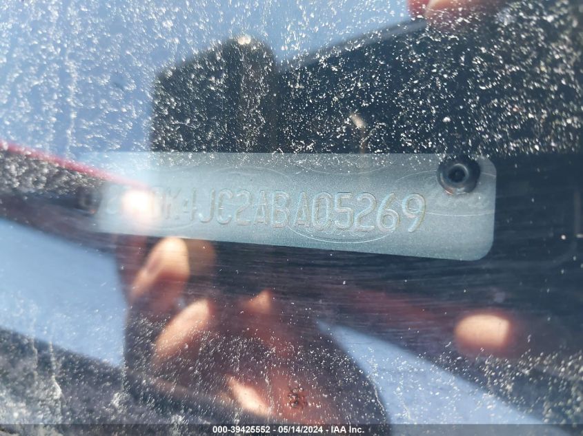 2010 Ford Edge Sel VIN: 2FMDK4JC2ABA05269 Lot: 39425552