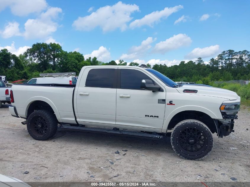 2021 Ram 2500 Laramie 4X4 6'4 Box VIN: 3C6UR5FL7MG603171 Lot: 39425557