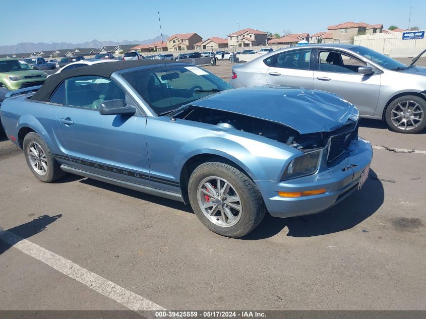 2005 Ford Mustang VIN: 1ZVHT84N055192512 Lot: 39425559