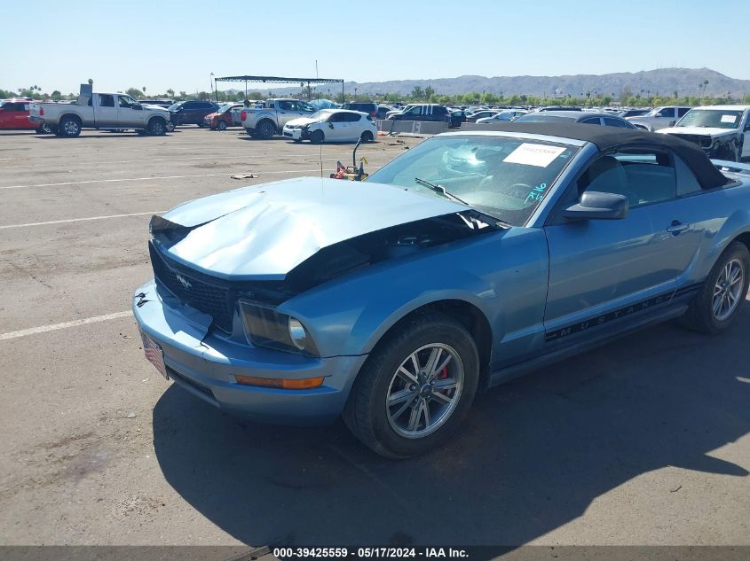 2005 Ford Mustang VIN: 1ZVHT84N055192512 Lot: 39425559