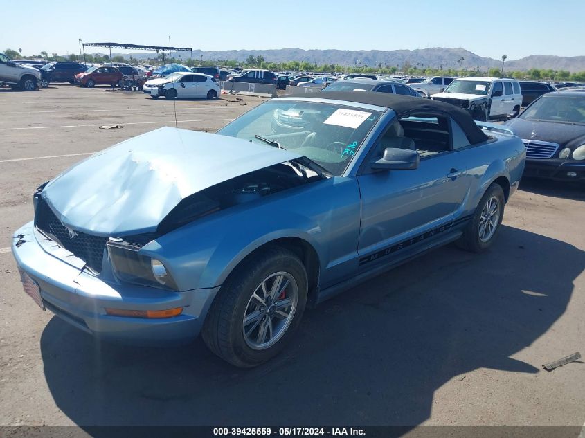 2005 Ford Mustang VIN: 1ZVHT84N055192512 Lot: 39425559