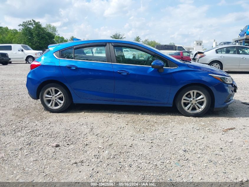 2017 Chevrolet Cruze Lt Auto VIN: 3G1BE6SM8HS541467 Lot: 39425567