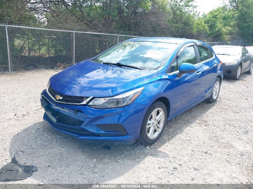 2017 Chevrolet Cruze Lt Auto VIN: 3G1BE6SM8HS541467 Lot: 39425567