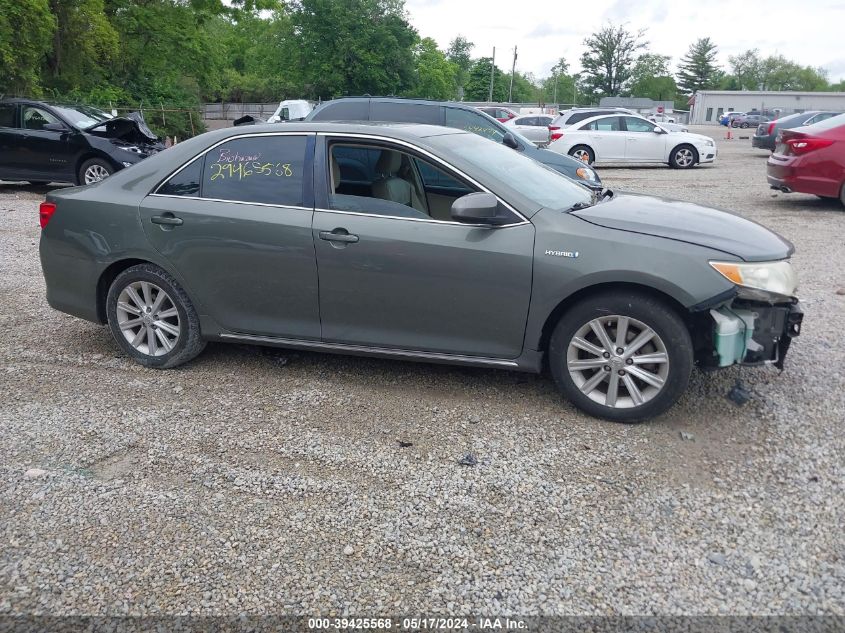 2012 Toyota Camry Hybrid Xle VIN: 4T1BD1FK0CU059053 Lot: 39425568