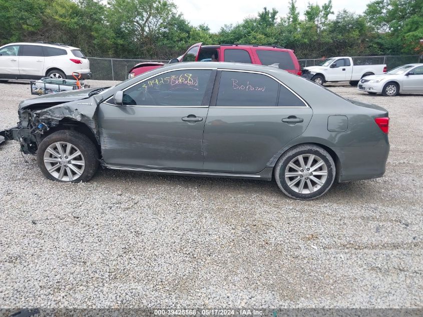 2012 Toyota Camry Hybrid Xle VIN: 4T1BD1FK0CU059053 Lot: 39425568