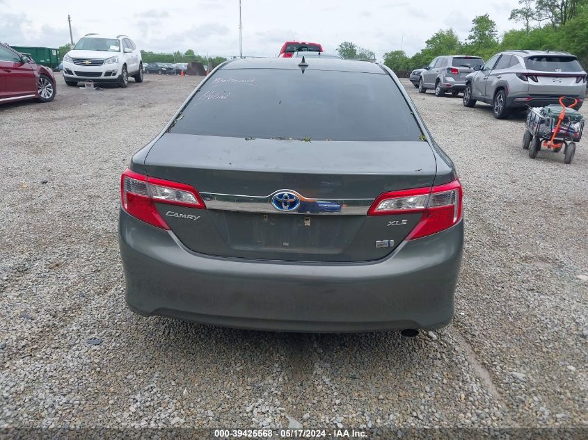 2012 Toyota Camry Hybrid Xle VIN: 4T1BD1FK0CU059053 Lot: 39425568