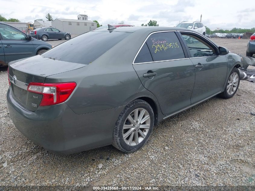 2012 Toyota Camry Hybrid Xle VIN: 4T1BD1FK0CU059053 Lot: 39425568