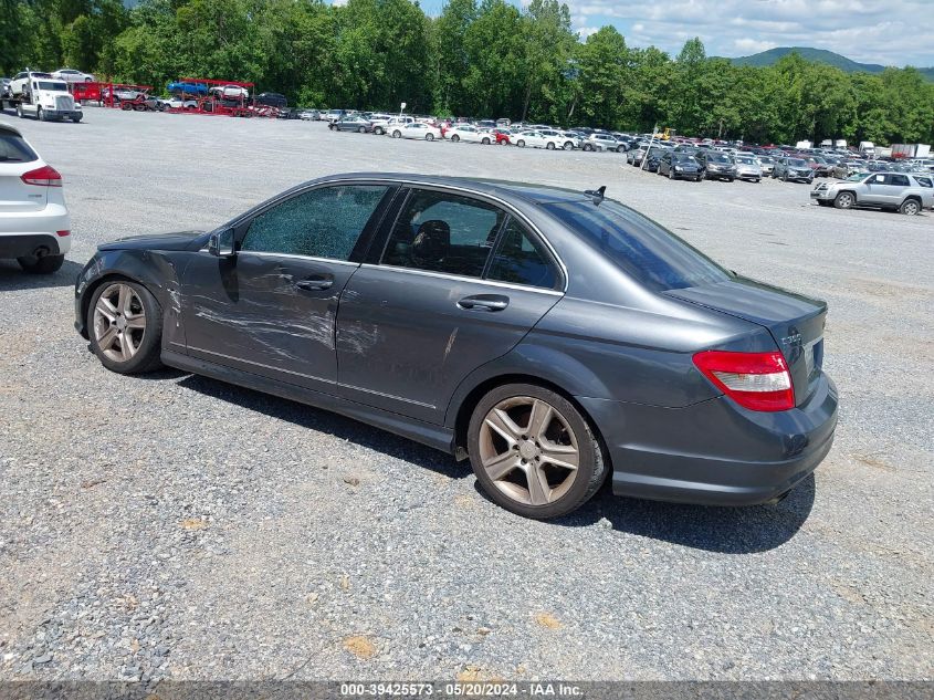 2010 Mercedes-Benz C 300 Luxury 4Matic/Sport 4Matic VIN: WDDGF8BBXAF405118 Lot: 39425573