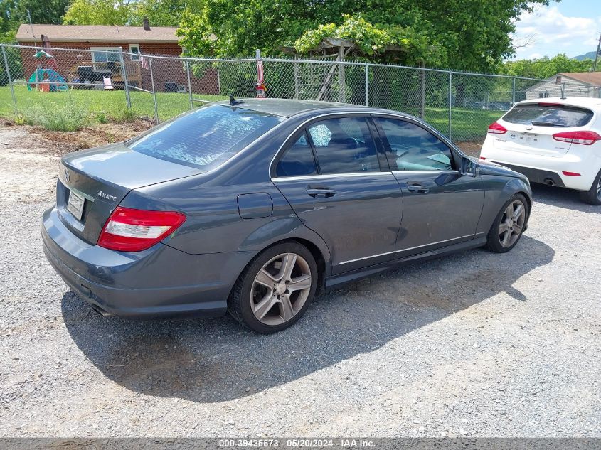 2010 Mercedes-Benz C 300 Luxury 4Matic/Sport 4Matic VIN: WDDGF8BBXAF405118 Lot: 39425573