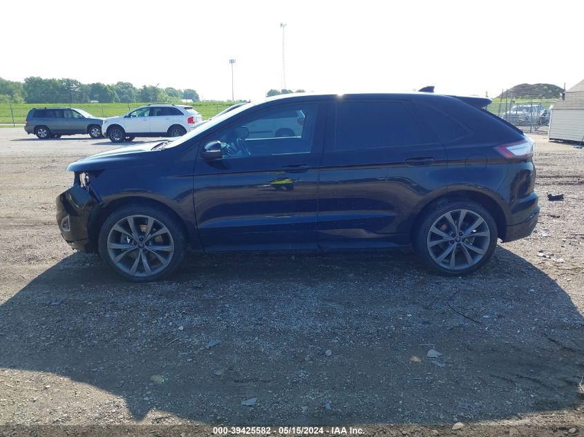 2016 Ford Edge Sport VIN: 2FMPK4AP1GBC63842 Lot: 39425582