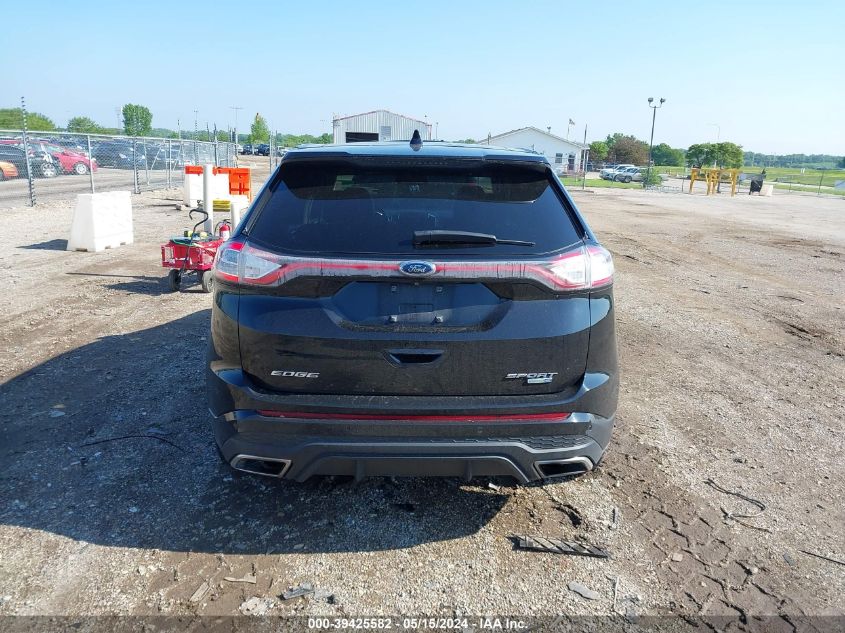 2016 Ford Edge Sport VIN: 2FMPK4AP1GBC63842 Lot: 39425582