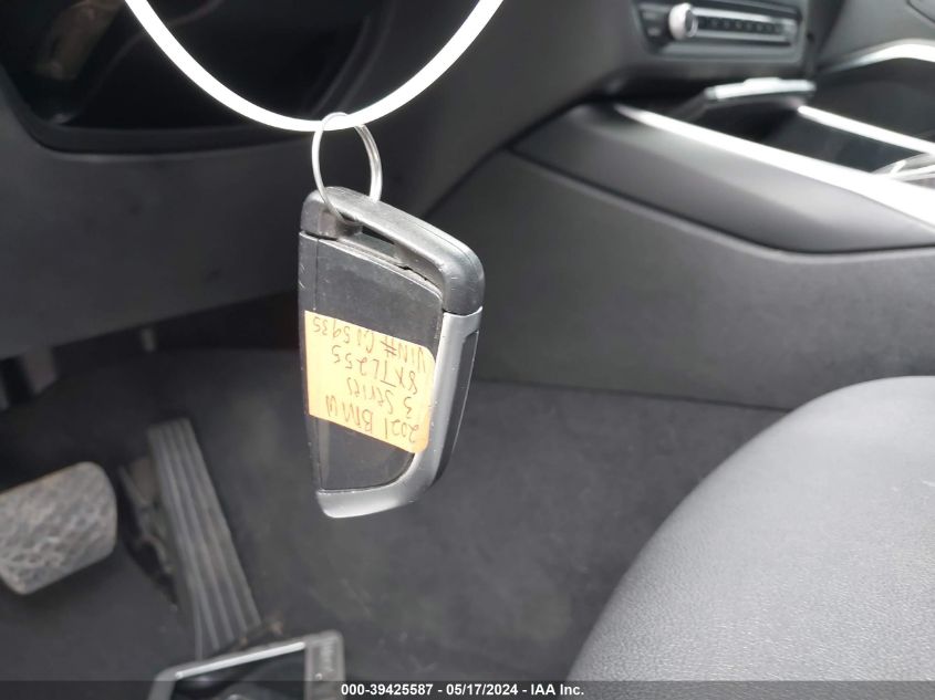 2021 BMW 330I VIN: 3MW5R1J03M8C05935 Lot: 39425587