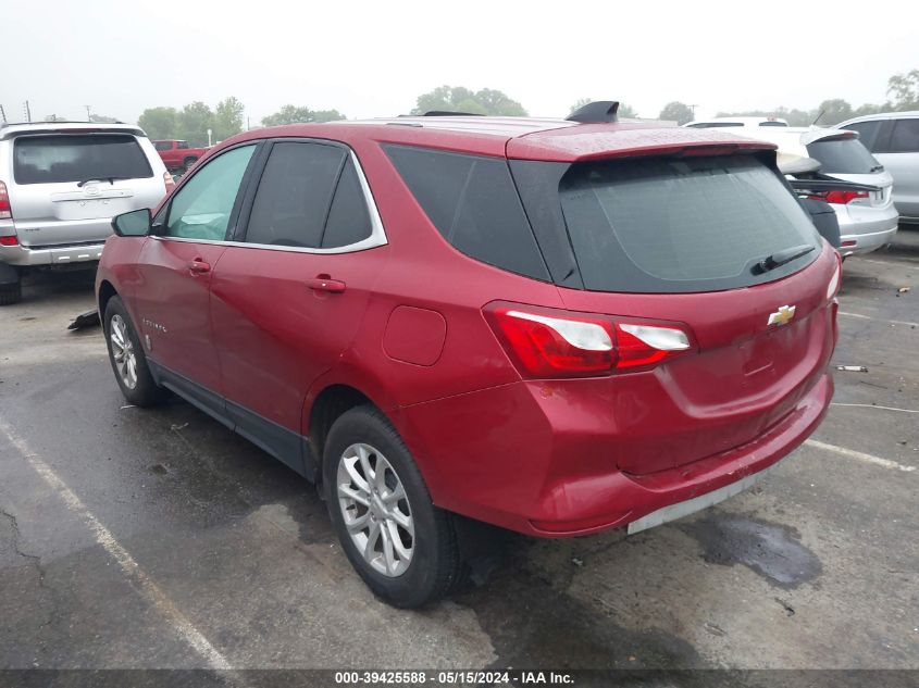 2018 Chevrolet Equinox Lt VIN: 3GNAXSEV8JL107003 Lot: 38098513