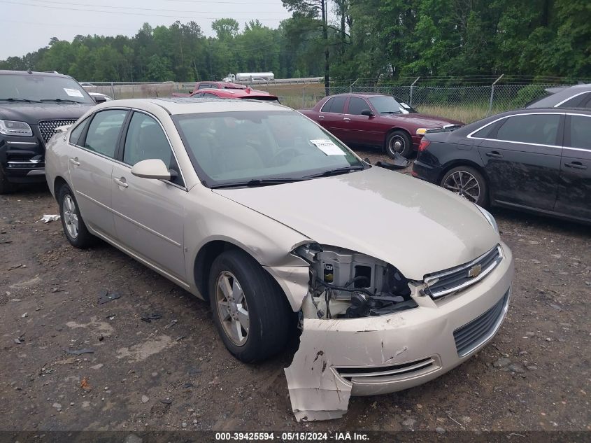 2008 Chevrolet Impala Lt VIN: 2G1WT58K481251942 Lot: 39425594