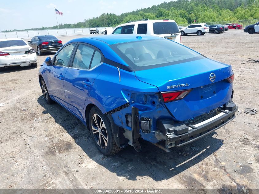 2021 Nissan Sentra Sv VIN: 3N1AB8CV1MY251547 Lot: 39425601