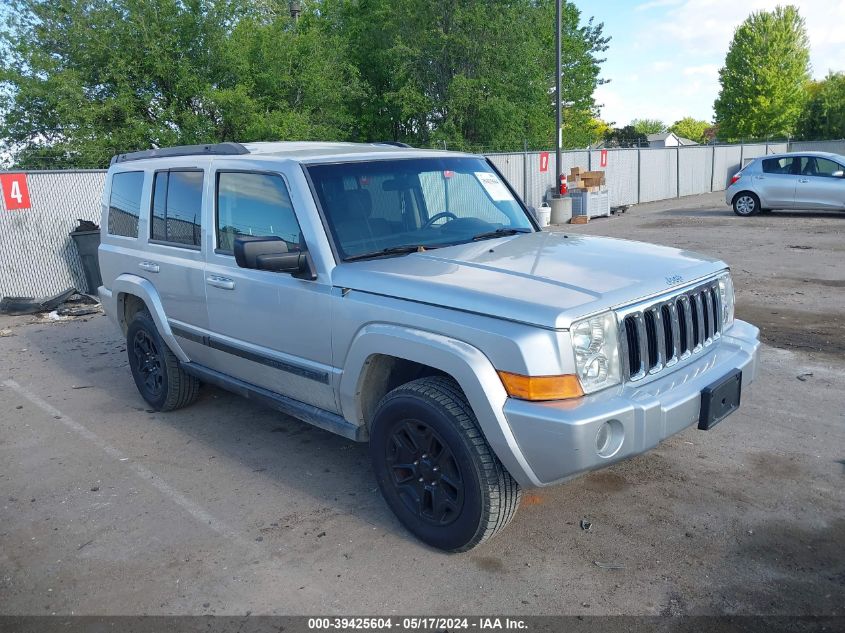 2007 Jeep Commander Sport VIN: 1J8HG48K67C685585 Lot: 39425604