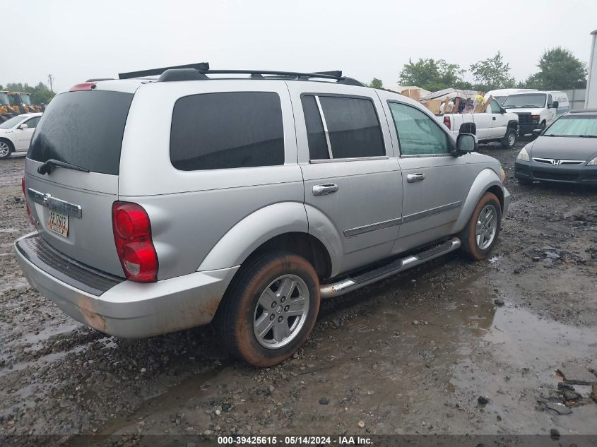 2007 Dodge Durango Slt VIN: 1D8HD48K87F506088 Lot: 39425615