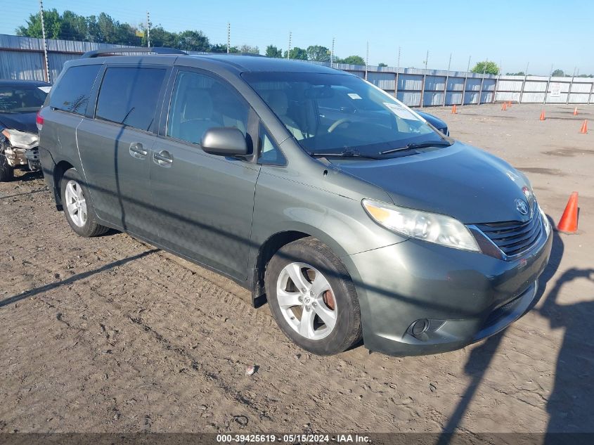 2011 Toyota Sienna Le V6 VIN: 5TDKK3DC3BS134008 Lot: 39425619