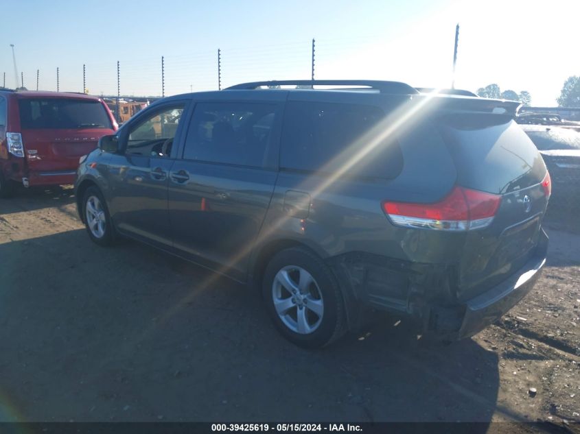 2011 Toyota Sienna Le V6 VIN: 5TDKK3DC3BS134008 Lot: 39425619