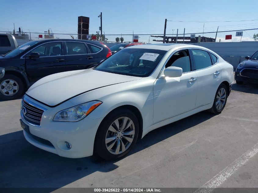 2013 Infiniti M37 VIN: JN1BY1AP9DM510612 Lot: 39425622