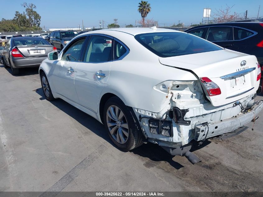 2013 Infiniti M37 VIN: JN1BY1AP9DM510612 Lot: 39425622