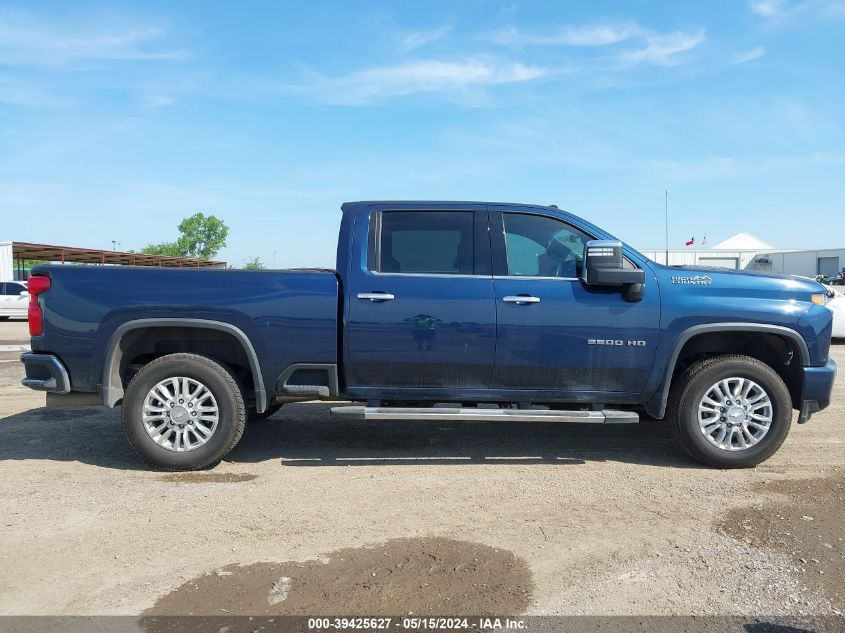 2020 Chevrolet Silverado 2500Hd 4Wd Standard Bed High Country VIN: 1GC4YREY8LF189849 Lot: 39425627