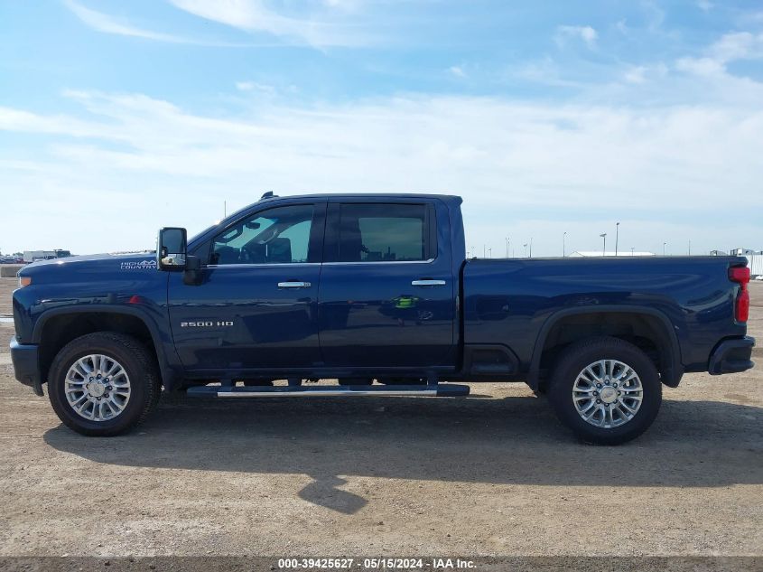 2020 Chevrolet Silverado 2500Hd 4Wd Standard Bed High Country VIN: 1GC4YREY8LF189849 Lot: 39425627