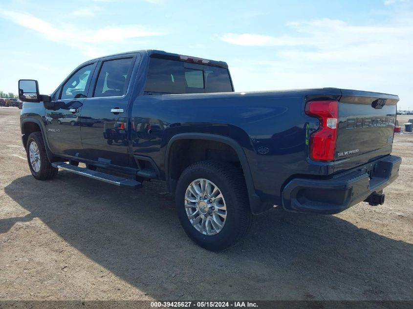 2020 Chevrolet Silverado 2500Hd 4Wd Standard Bed High Country VIN: 1GC4YREY8LF189849 Lot: 39425627