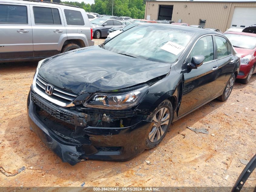 2015 Honda Accord Lx VIN: 1HGCR2F39FA184259 Lot: 39425647