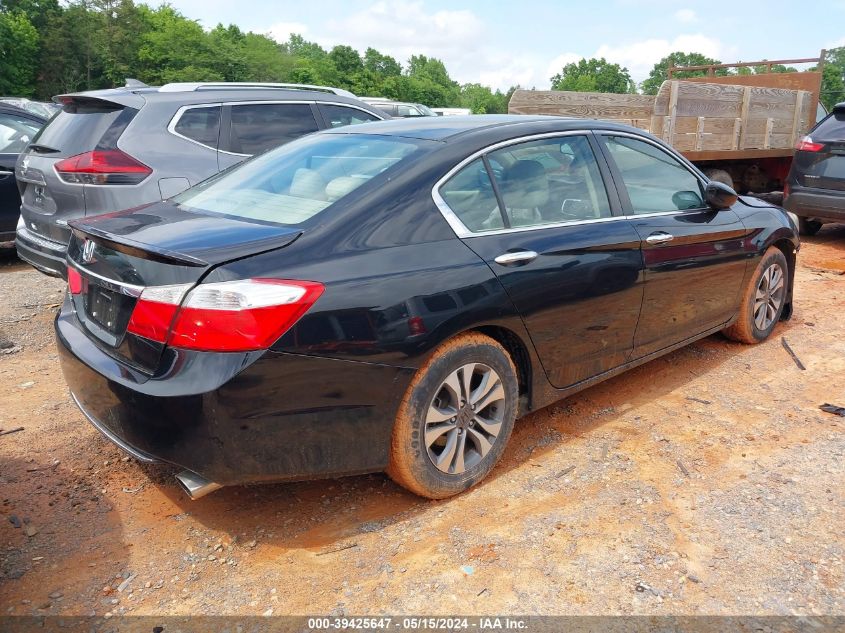 2015 Honda Accord Lx VIN: 1HGCR2F39FA184259 Lot: 39425647