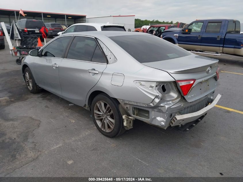 2016 Toyota Camry Se VIN: 4T1BF1FK8GU592008 Lot: 39425648