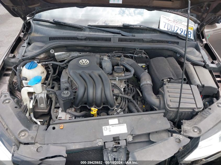 2011 Volkswagen Jetta 2.0L S VIN: 3VW2K7AJ2BM364856 Lot: 39425652