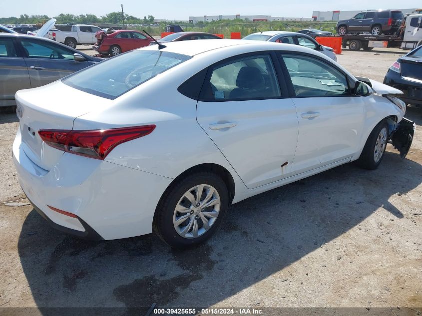 2019 Hyundai Accent Se VIN: 3KPC24A3XKE041978 Lot: 39425655