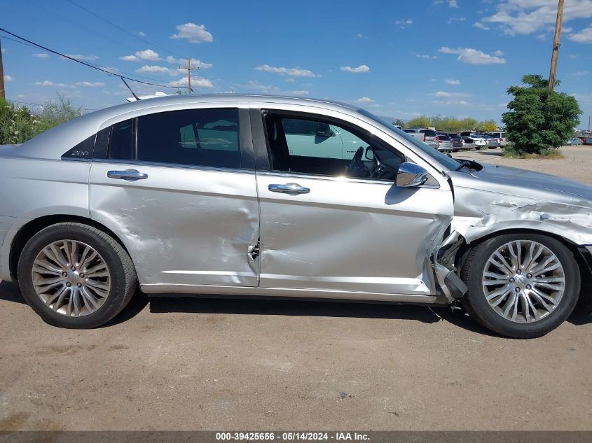 2012 Chrysler 200 Limited VIN: 1C3CCBCG2CN236816 Lot: 39425656