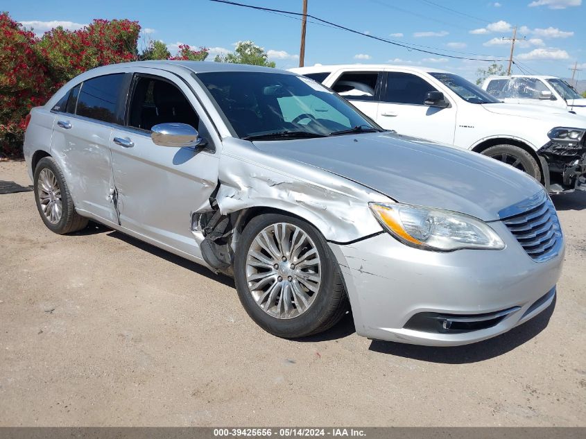 2012 Chrysler 200 Limited VIN: 1C3CCBCG2CN236816 Lot: 39425656